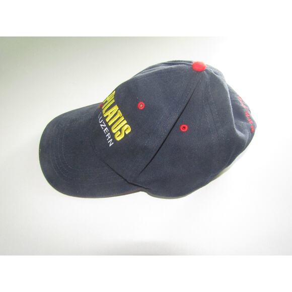 Pilatus Luzern Hat Navy Blue Red Dragon Embroidered Switzerland Souvenir Cap - Picture 2 of 7